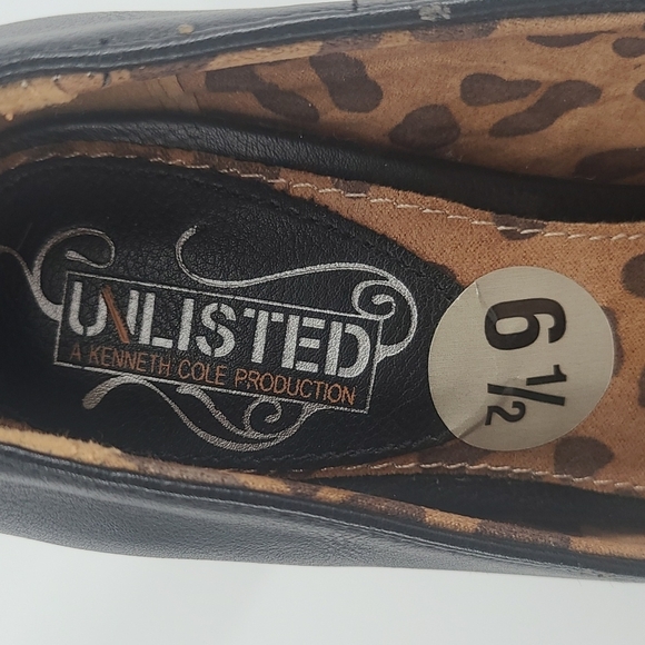 Unlisted by Kenneth Cole Black Heels - Picture 11 of 12